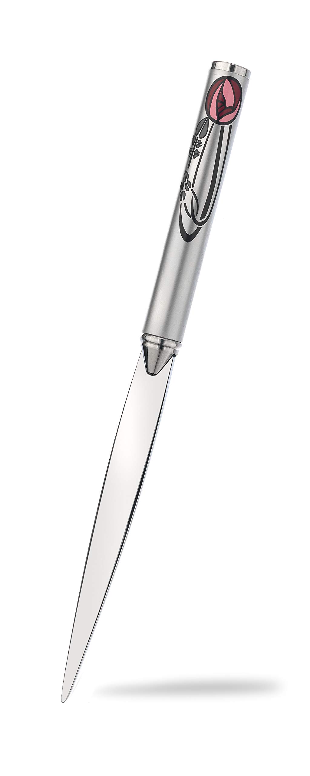 Stift- und Brieföffner-Set mit Mackintosh Rose & Leaf Design, in Geschenkbox