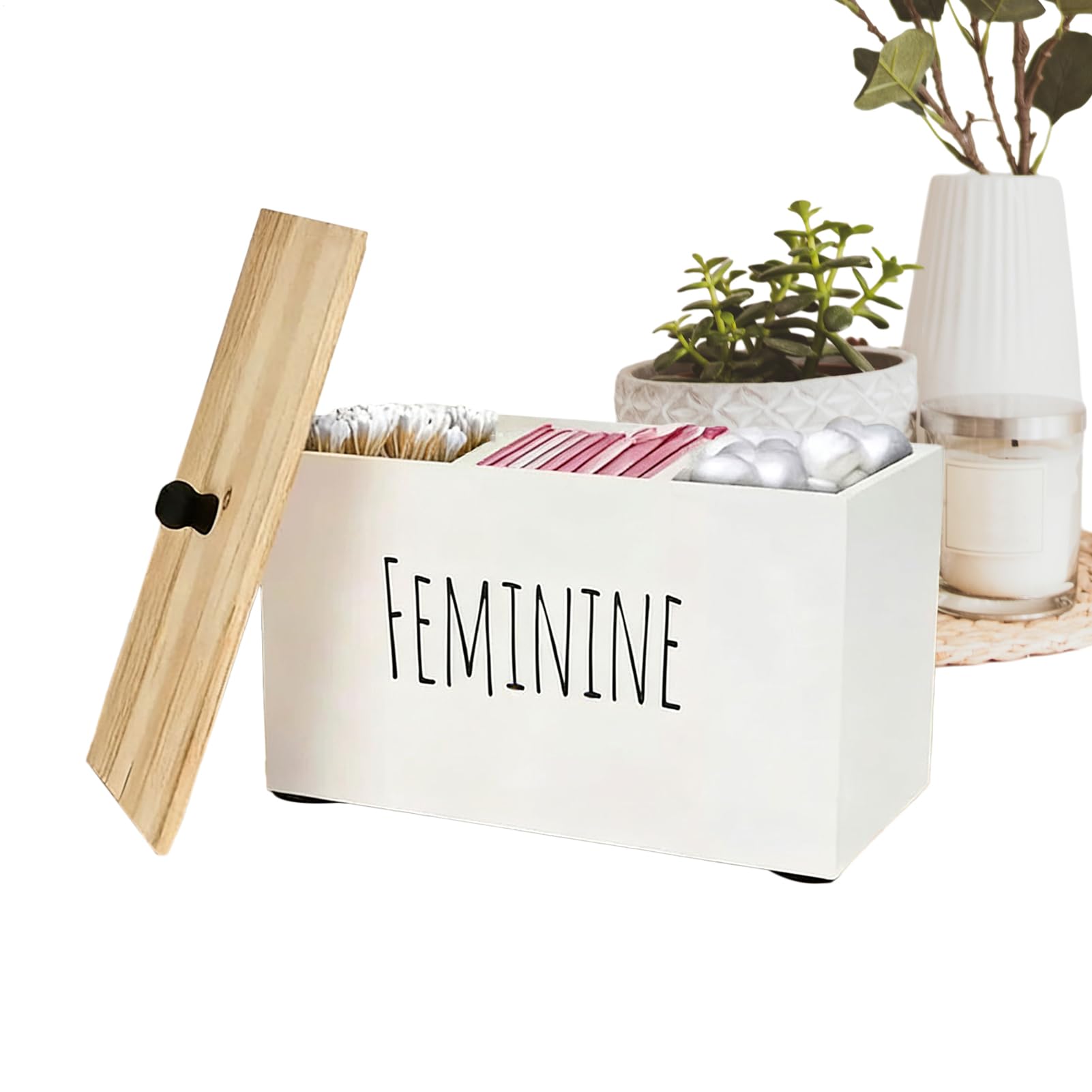 Organisateur de serviettes hygiéniques pour stopper le désordre des produits féminins
