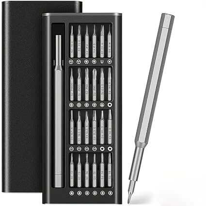 24-in-1 Precision Screwdriver Set with 24 Alloy S2 Steel Bits,Repair Tool Kit for Laptop,Smartphone,iPhone,Camera, Electronics Devices etc