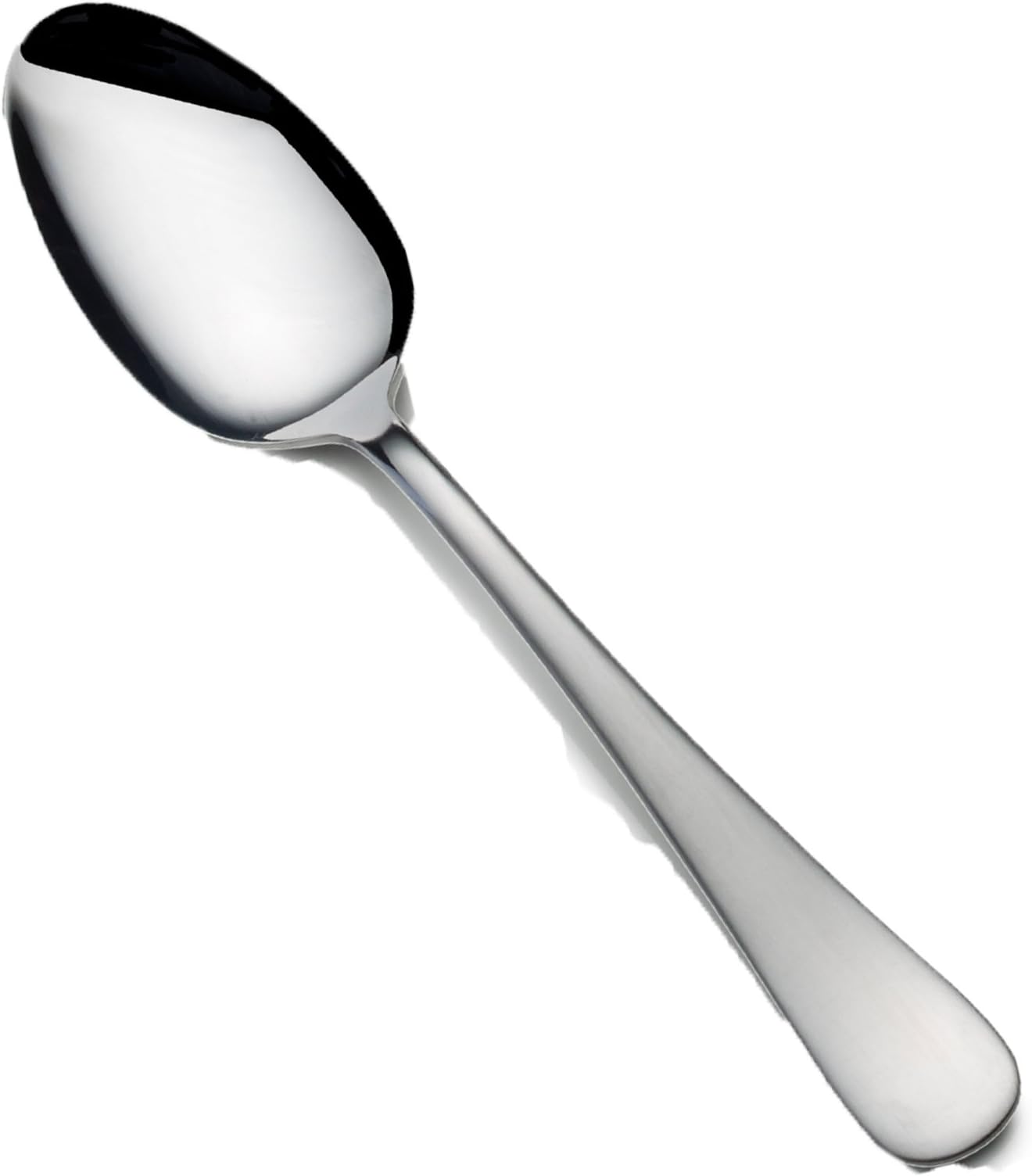 Gourmet Basics by Mikasa 5199212 Satin Symmetry Stainless Steel Teaspoon, Set of 10,Silver