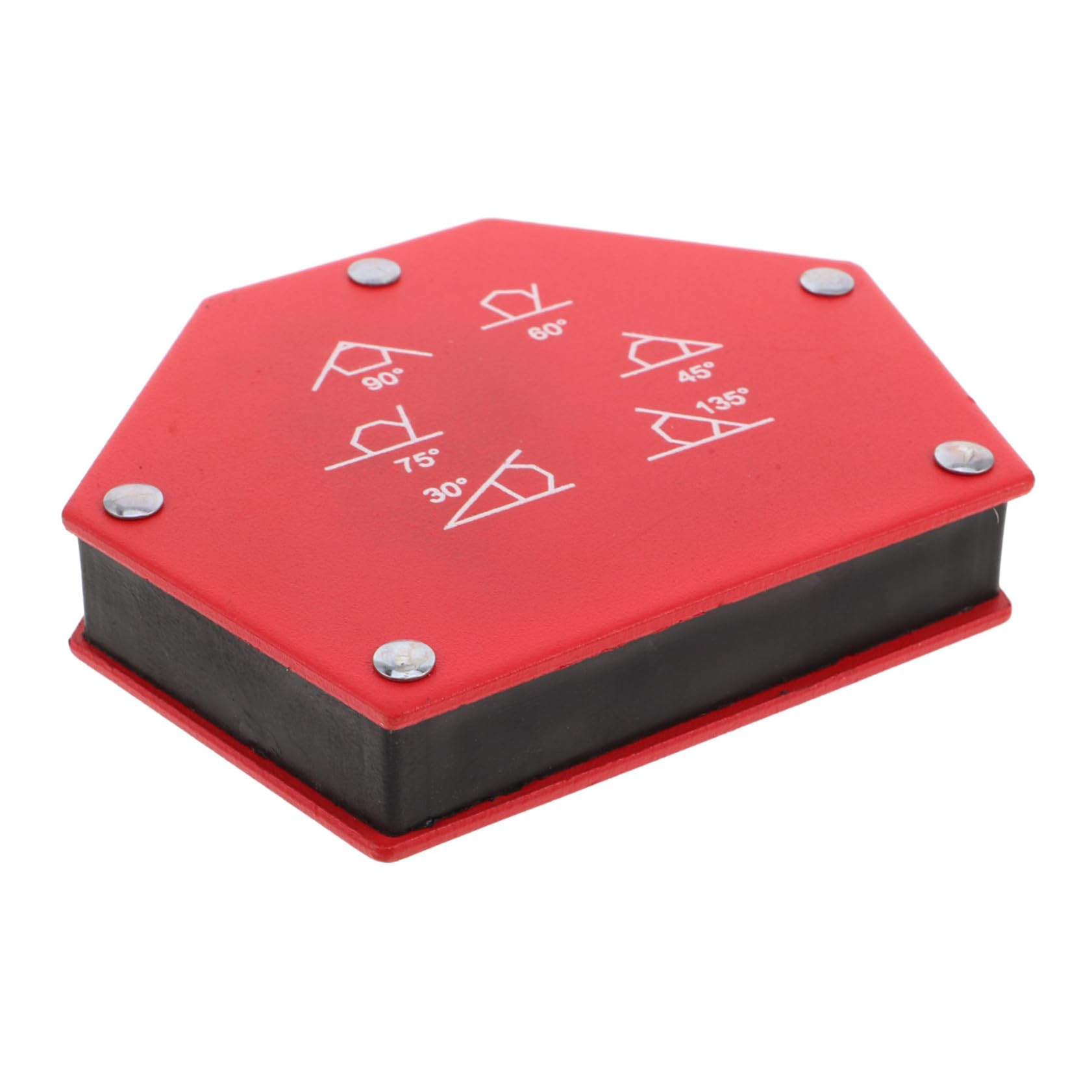 Homoyoyo Accesorio de soldadura base magnética de soldadura magnética herramienta de imán clip de soporte magnético rojo