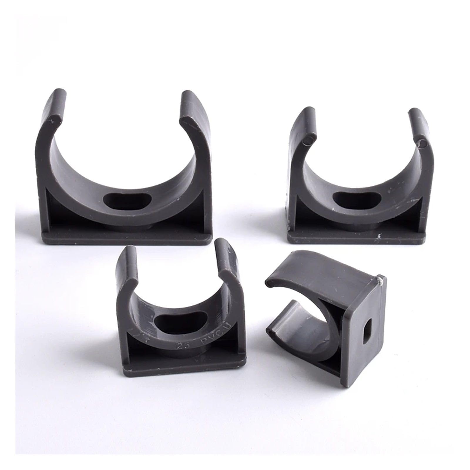 Rohrschellen aus PVC-Kunststoff