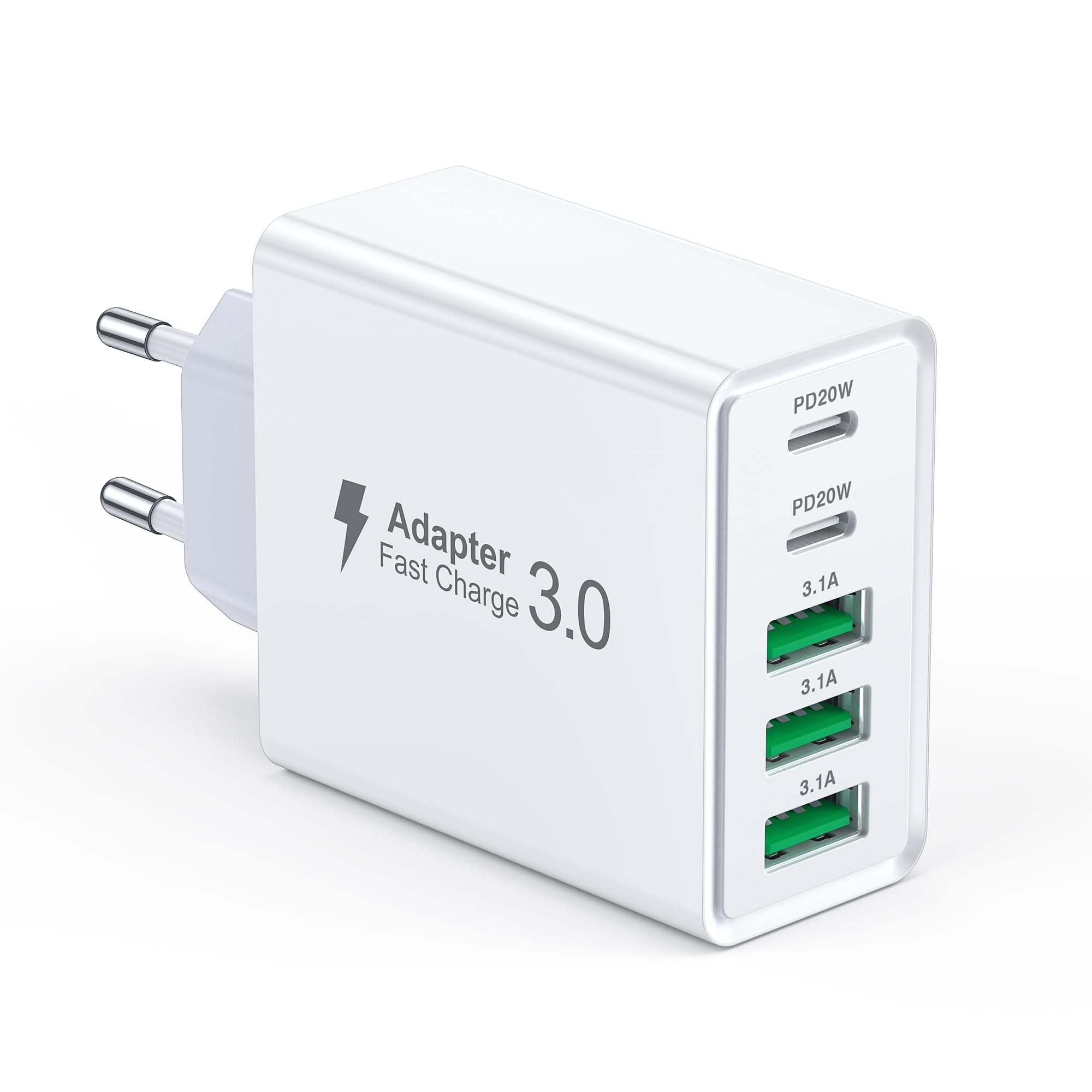 Carregador de parede USB C — bloco de carregamento rápido USB C PD de