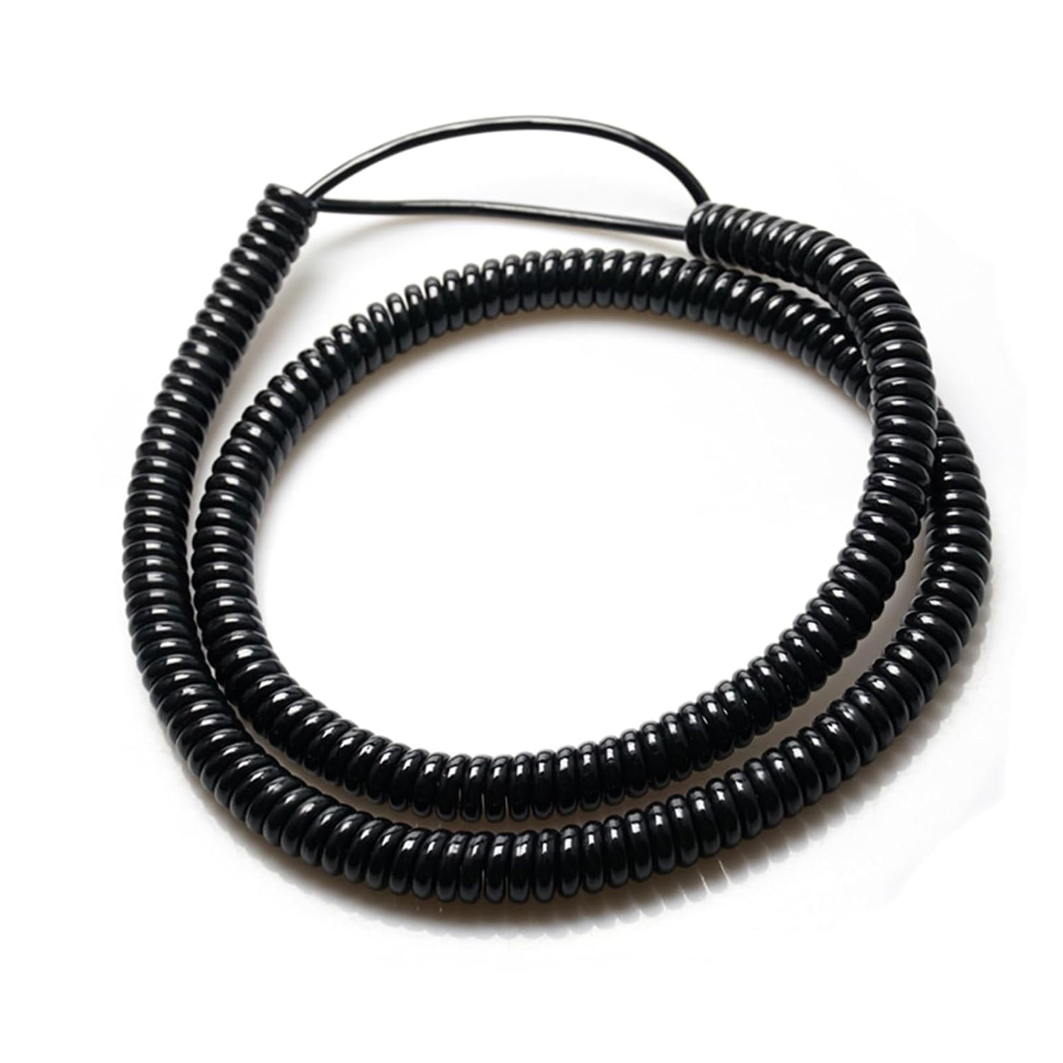 BDAYEK Spring Spiral Cable Coiled cable 3 Cores 22AWG Power Cord 2 Spring Wire Spiral Cable 18AWG 15AWG 13AWG Expandable Retractable Coil(3 Core 15AWG,Line length 2.5meter)