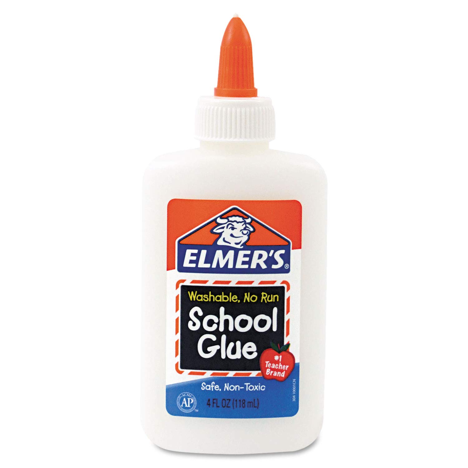 E304 4 Oz School Glue, White
