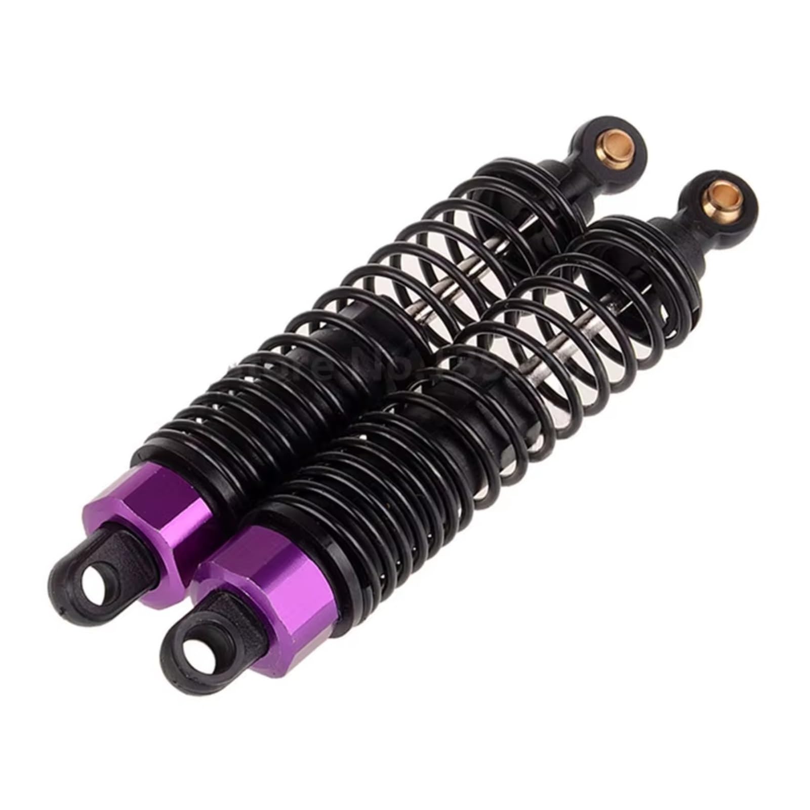 Modelli Ammortizzatore RC Per HSP 08001 1/10 2 Pezzi Ammortizzatore RC Auto Ricambi Monster Truck Veicolo Cingolato Parti Accessori Aggiornamento Sostituzione Uso(Purple)