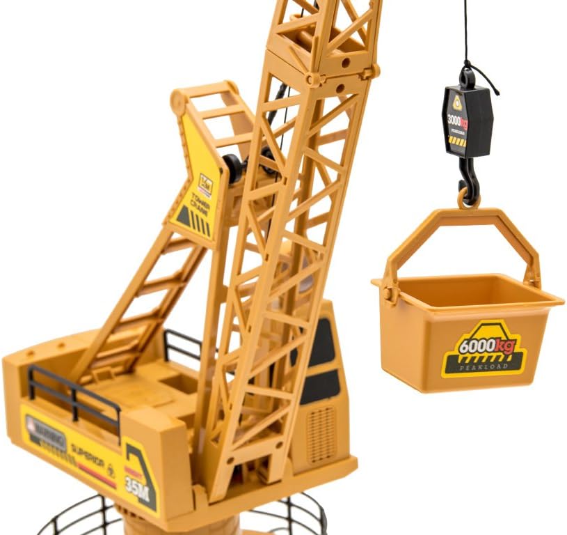 TEOREMA Theorema- Multifunction Crane with Lights, 360 Degree Wheel and Filoguide Remote Control, 65268