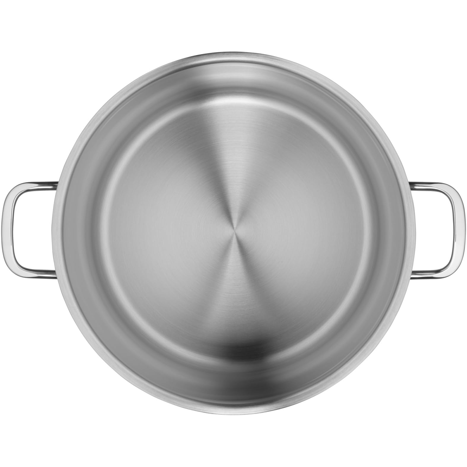 Silit Gemüse- Suppentopf Induktion 28cm, Glasdeckel, Topf 12l hoch, Edelstahl poliert, Topf groß Induktion, unbeschichtet, backofengeeignet