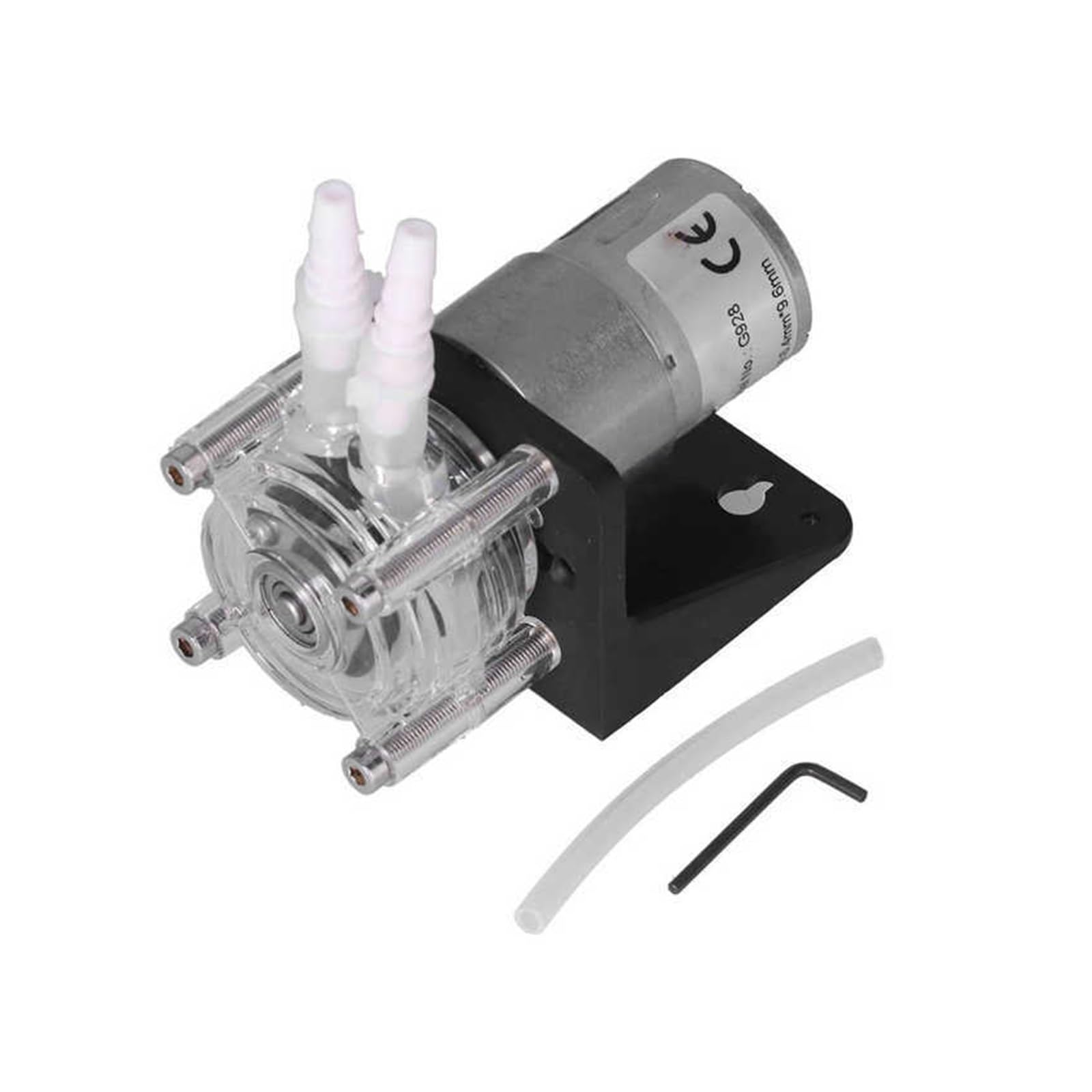 RAHBI Bomba peristáltica DC 12V 24V, 3 Rodillos, 500 ml/M, Bombas dosificadoras de líquido de Gran Flujo con Manguera de Silicona for análisis de Laboratorio de Acuario al vacío Leisurely (Size : 24V