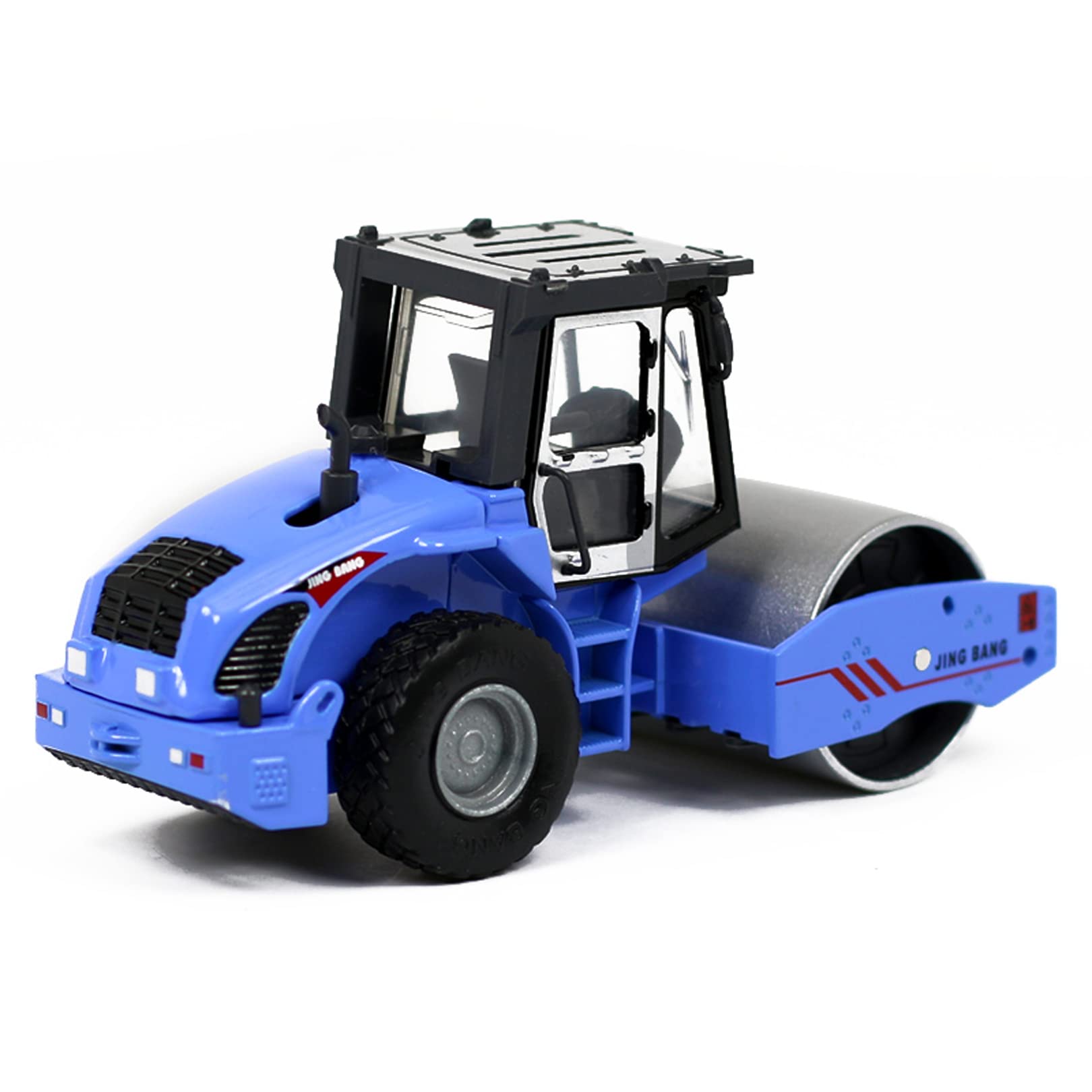 WangXLDD Straßenwalze im Maßstab 1:60, Baufahrzeug, Spielzeugsimulation, Legierungsmodelle, Spielfahrzeuge für Jungen und Mädchen, Weihnachtsgeburtstagsgeschenke (Blue)