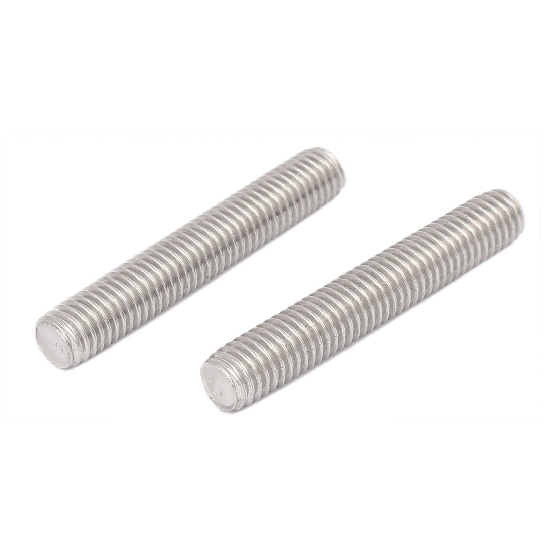 Aexit M8 x 50 mm 304 ze stali nierdzewnej w pełni gwintowane pręty pręty śrubowe łączniki 50 szt(M8 x 50 mm Acier inoxydable 304 tiges filetées goujons entièrement barre fixation 50 pcs