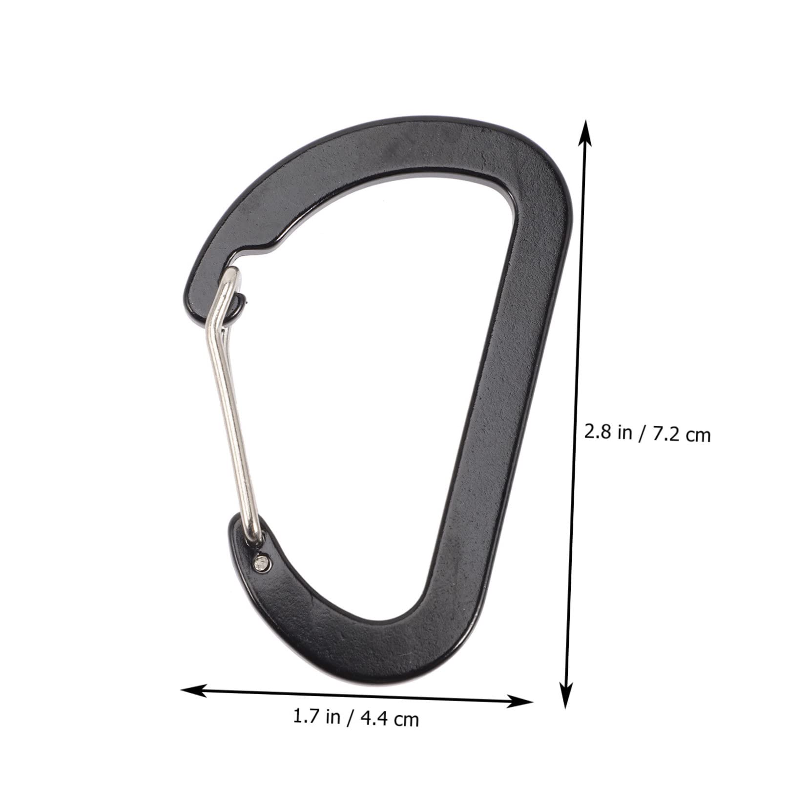 Toyvian Fibbia Per Arrampicata In Montagna Accessori Moschettone Fibbie Per Arrampicata Moschettone A Molla Moschettone A Clip Accessori Per Appendere La Schiena Moschettoni A