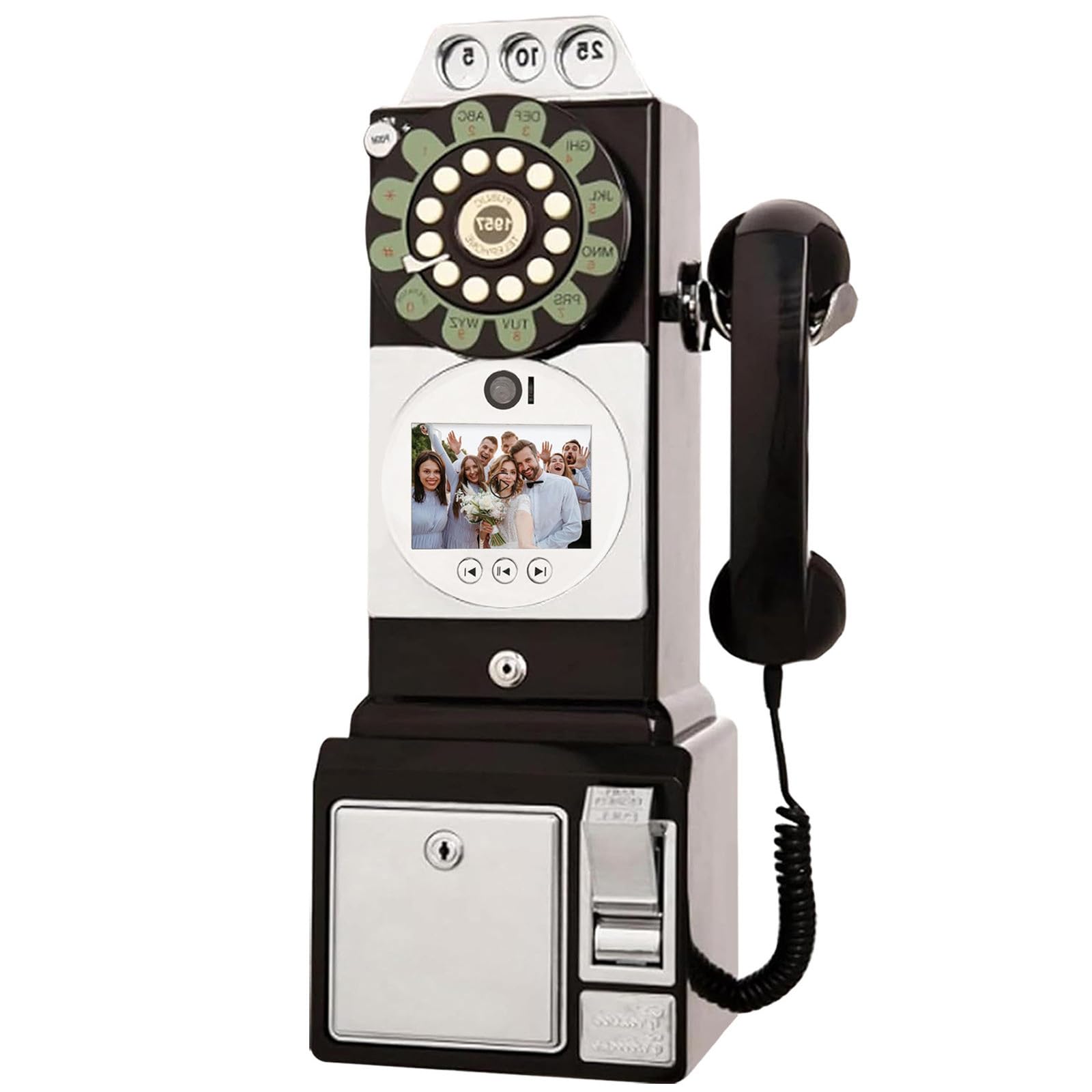Libro degli ospiti video HD, dispositivo di registrazione audio per conservare occasioni speciali, messaggi personalizzati per matrimoni, compleanni, lauree, anniversari