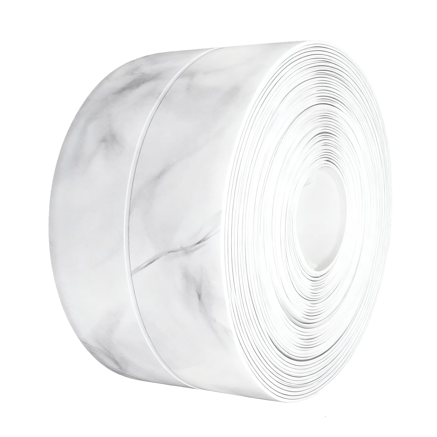 Kitchen & Bath Tape Caulk Strip, 1.5 Inch 10.5 Ft PVC Self Adhesive Waterproof Caulking Sealing Tape, Decorative Sealant Trim for Kitchen Sink Toilet