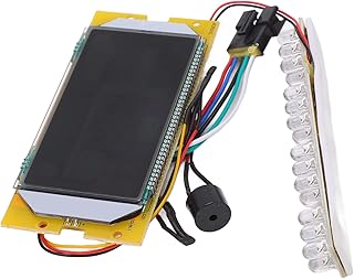 Tela LCD De Scooter Elétrica, Instrumento LCD De Conversão De Scooter Com Painel De Conector à Prova D'água, Substituição Universal 36V Para Acessórios De Reparo De Scooter KUGOO S1