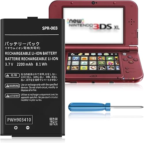 JDIRLDL Batería para SPR 003 nuevo 4600mAh con kit completo de herramientas de reparación