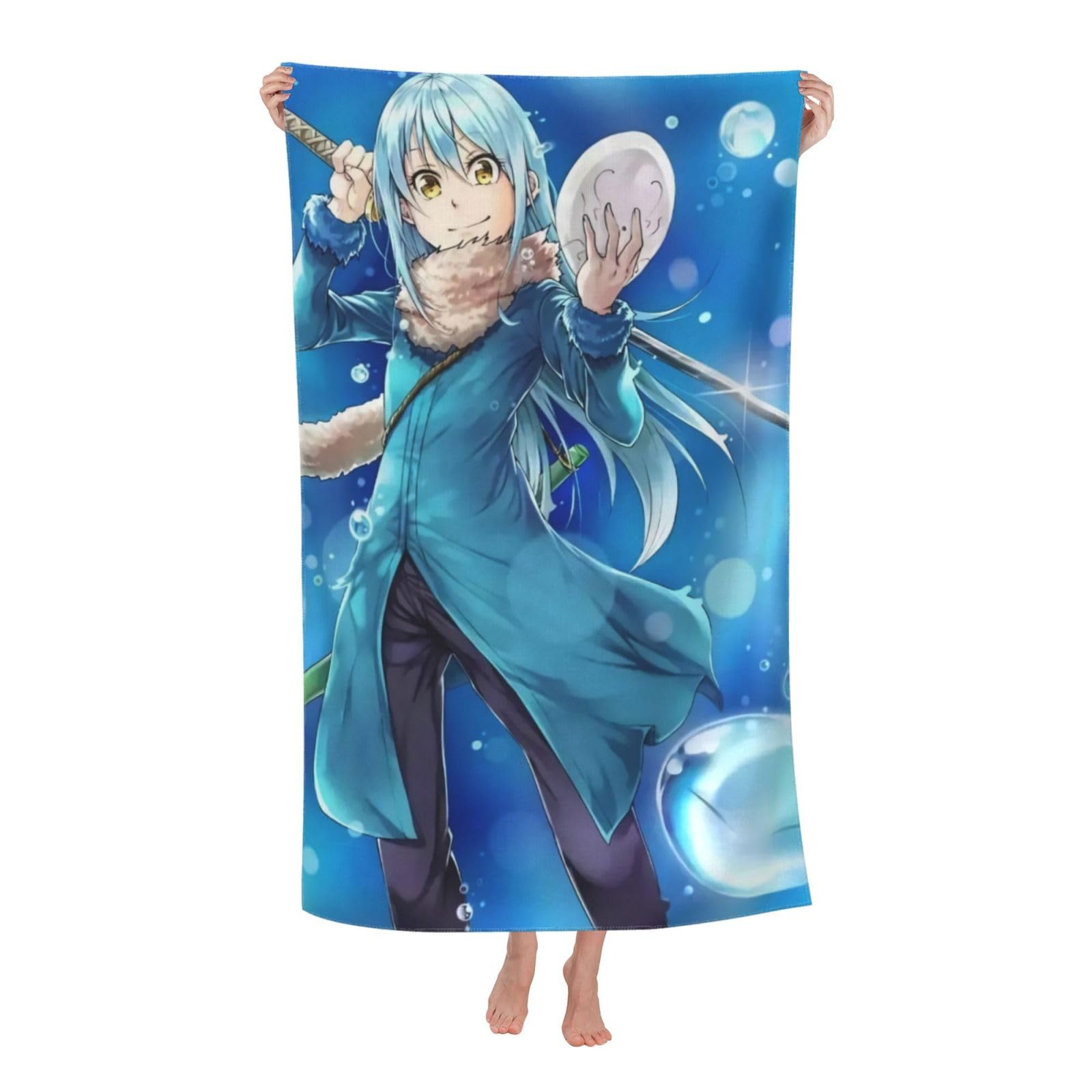 美品　キャラクタータオル 寝ているデザイン　転生したらスライムだった件 美品 キャラクタータオル 寝ているデザイン 転生したらスライム