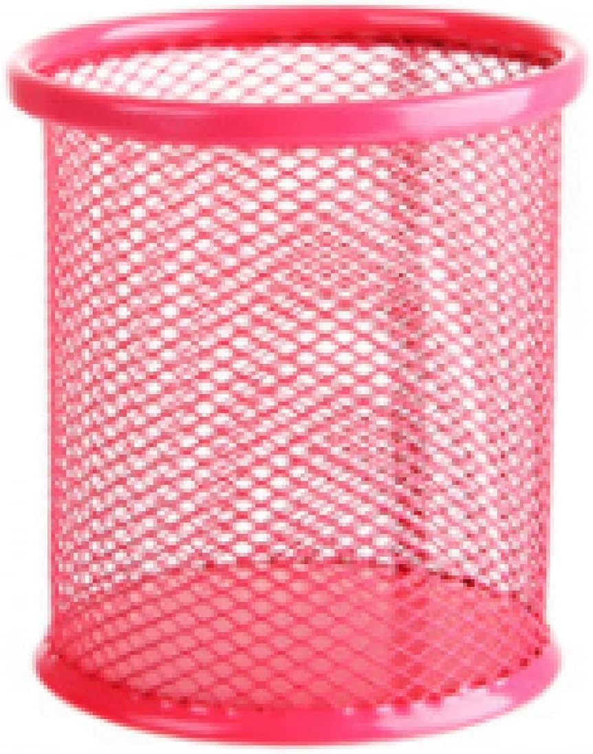 desk organizers Black Wire Mesh Pencil Holder, Desktop Pen Storage Organizer Basket