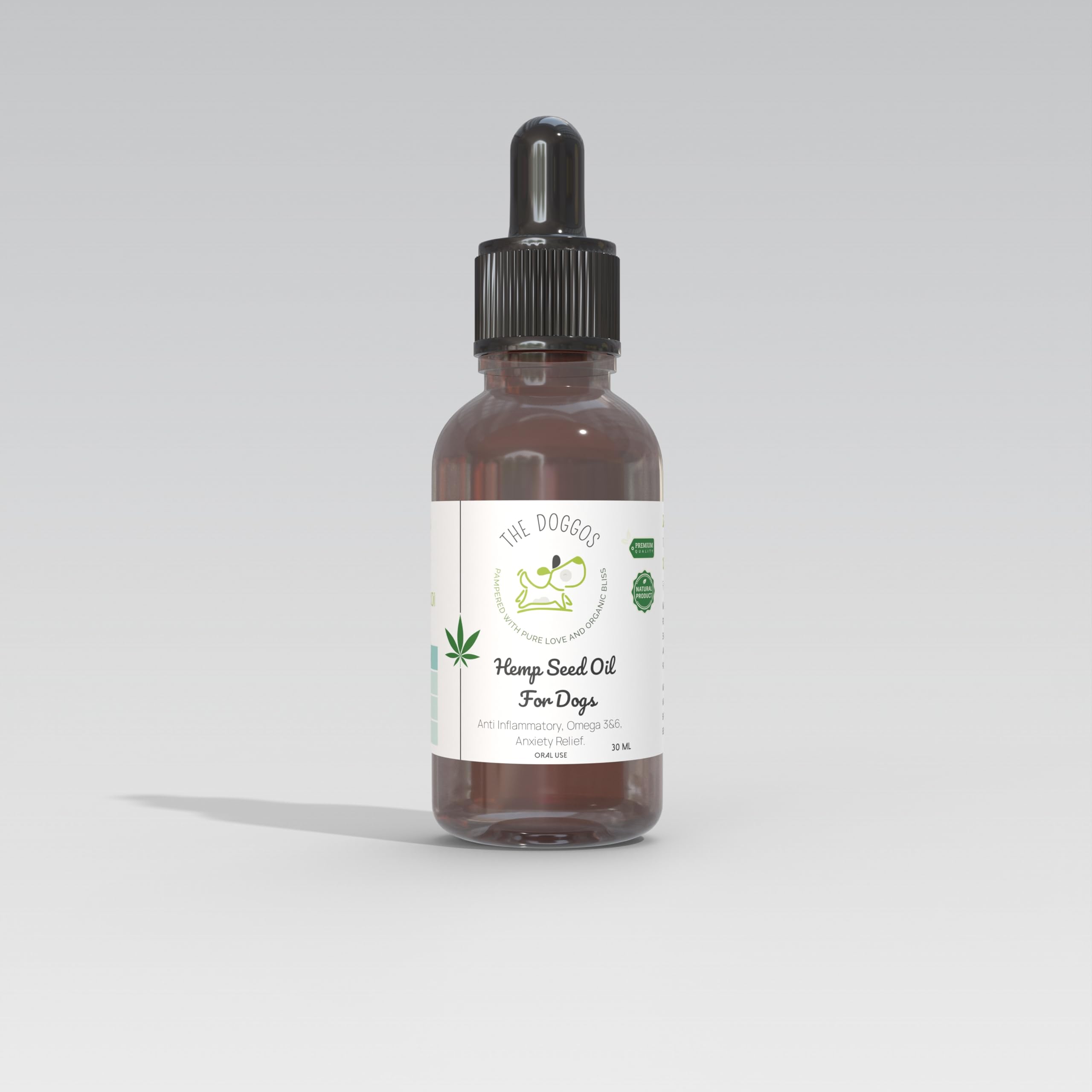 The Doggos Hemp Seed Oil for Dogs | Anti Inflammatory Omega Rich Dog Supplement (3-6-9) | Boost The Immune System for Optimal Health | Ease Joints and Enhance Mobility (B0CZJMC9B1) Amazon Price History, Amazon Price Tracker