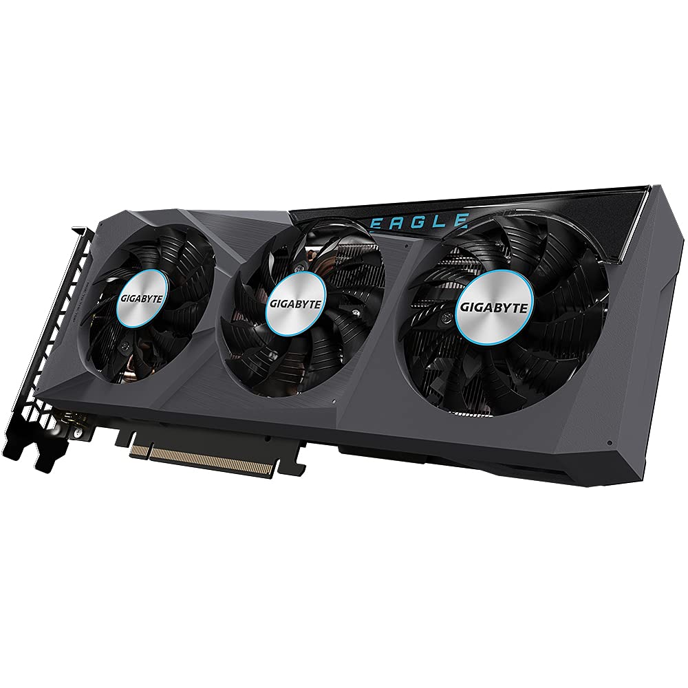 Gigabyte GeForce RTX 3070 EAGLE GV-N3070EAGLE-8GD V2, Karta Graficzna, 8 GB, Czarny