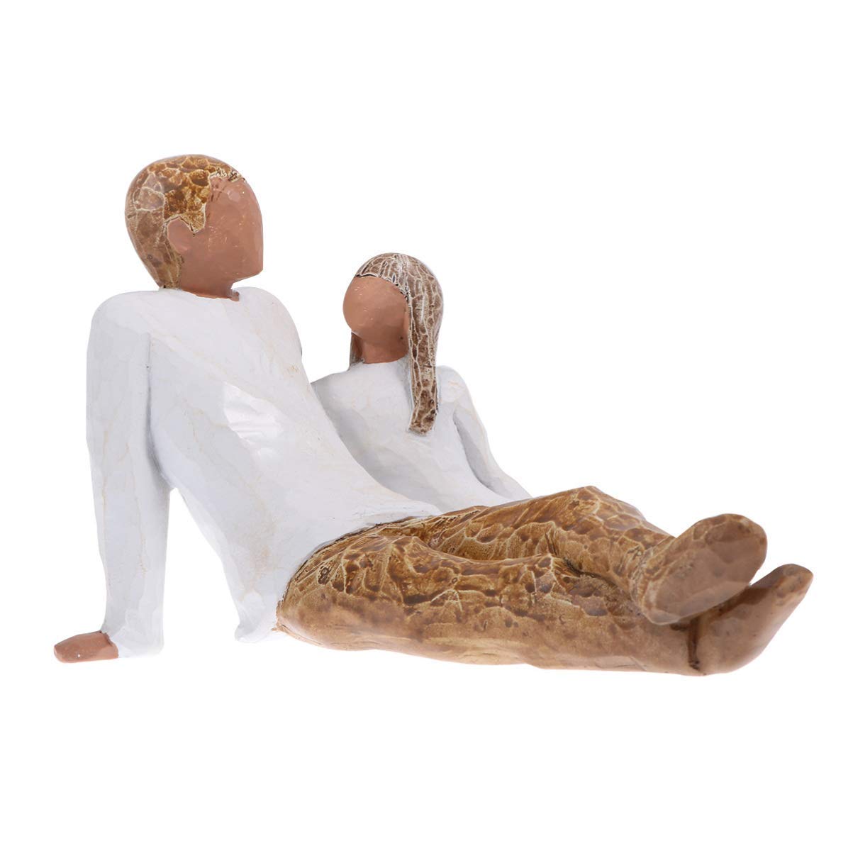 Figurka pary statua, żywica DIY ręczne rzeźbione ręcznie malowane figurki ozdoby na biurko