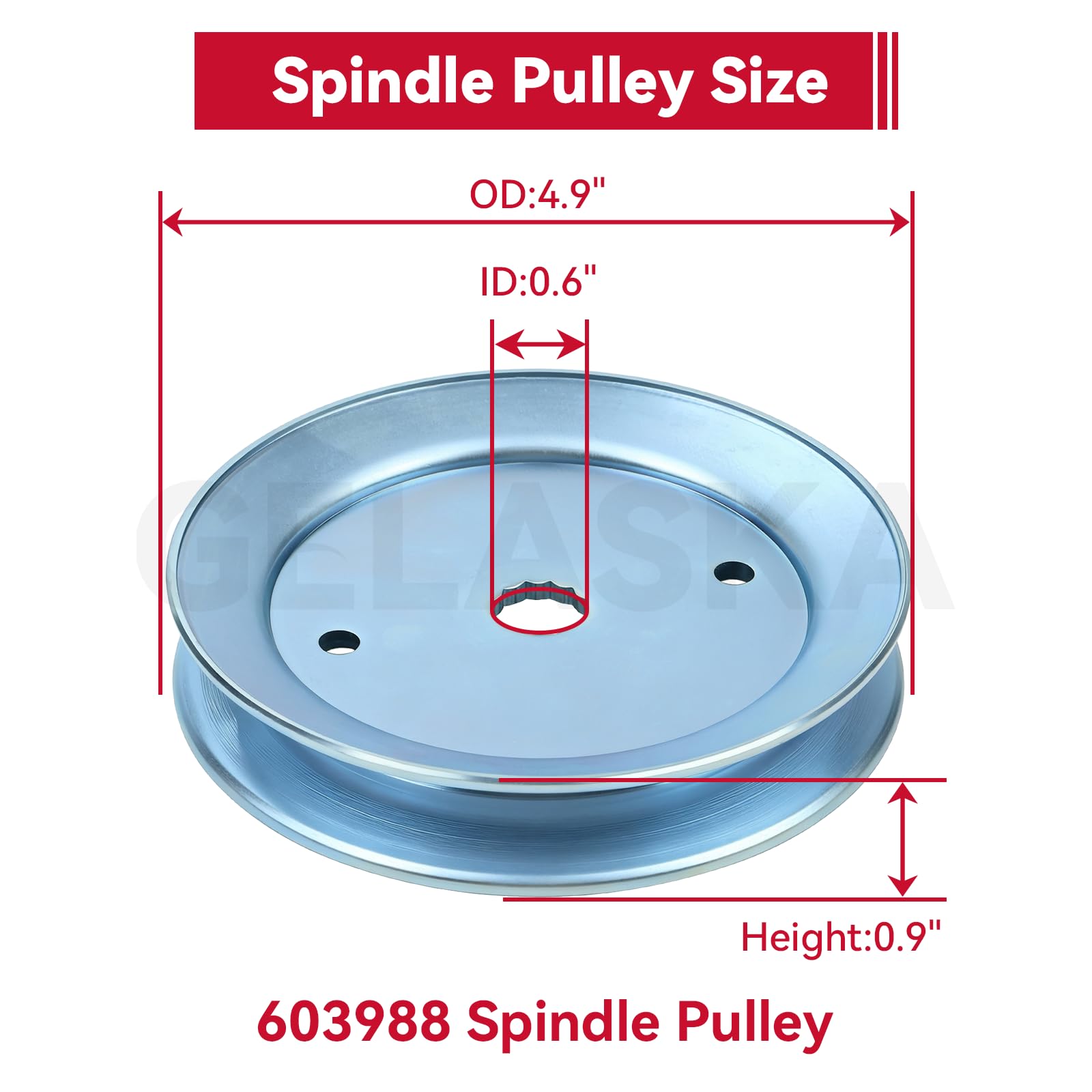 GELASKA Lawn Mower Pulley
