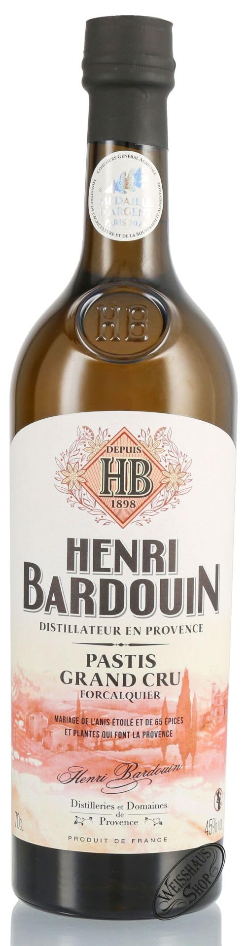Pastis Henri Bardouin Grand Cru