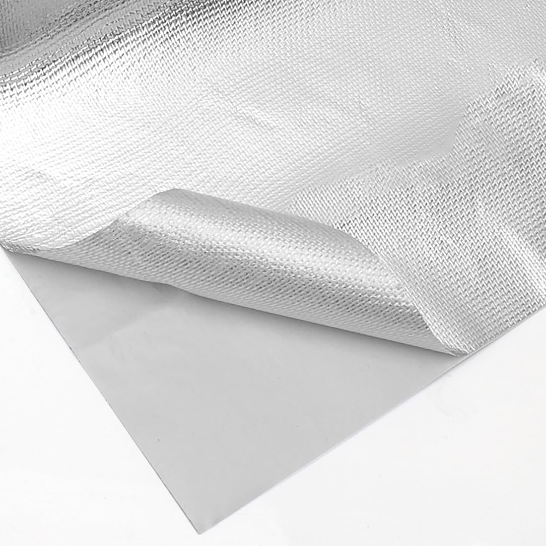 Coperta termica alluminizzata 60 x 280cm, protezione ad alta temperatura materiale riflettente dell'isolamento della vetroresina