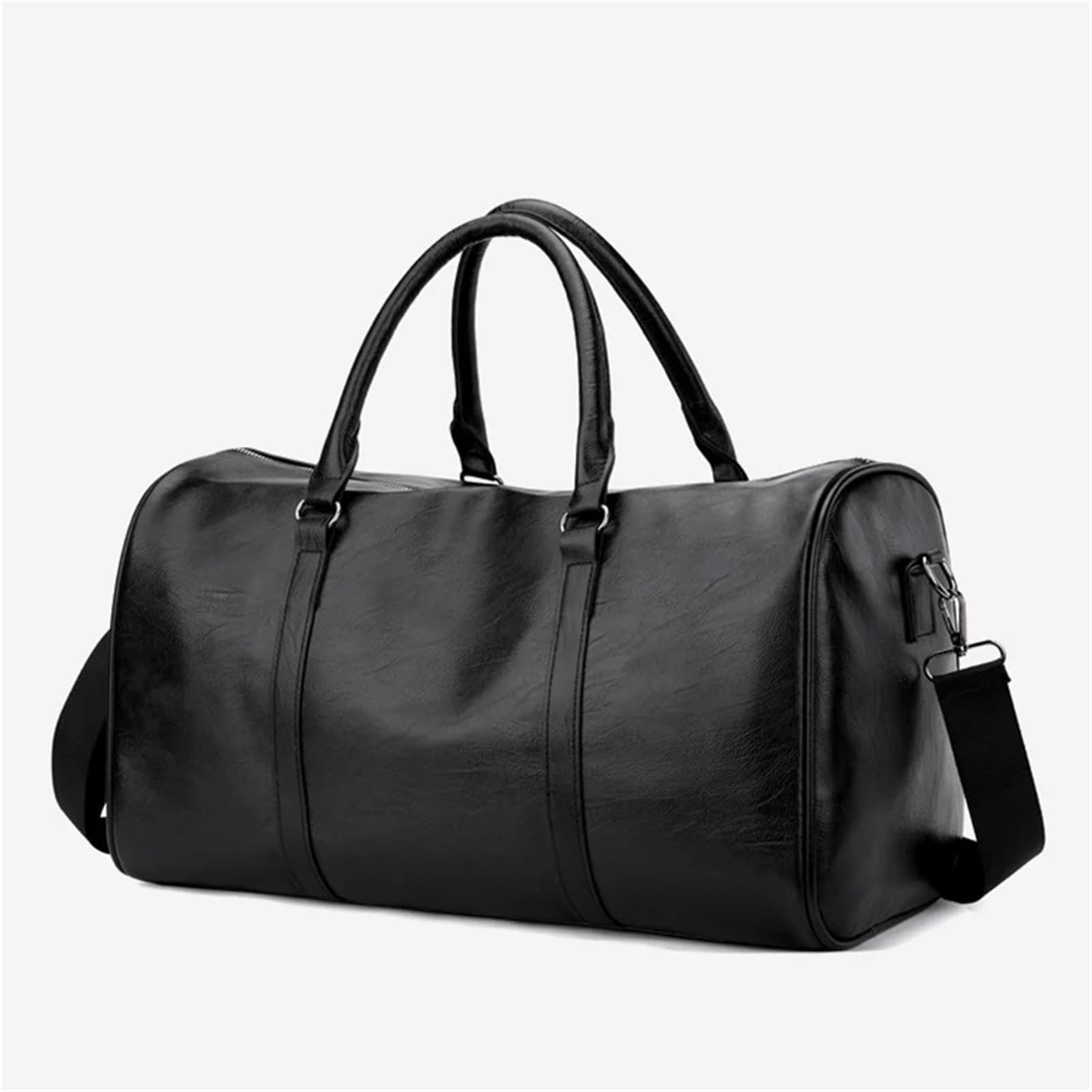 Große Leder-Fitness-Umhängetasche für Herren Sport Gym Tasche Leder Trocken Nass Taschen Männer Frauen Training for Schuhe Fitness Schulter Lagerung Gepäck(Light Brown)