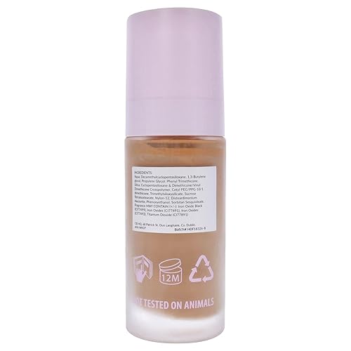 Miniatura 8 de Carter Beauty - Base HD de medida completa, fórmula mate ligera, cobertura completa, perfeccionador de la piel súper suave a base de agua, vegano y
