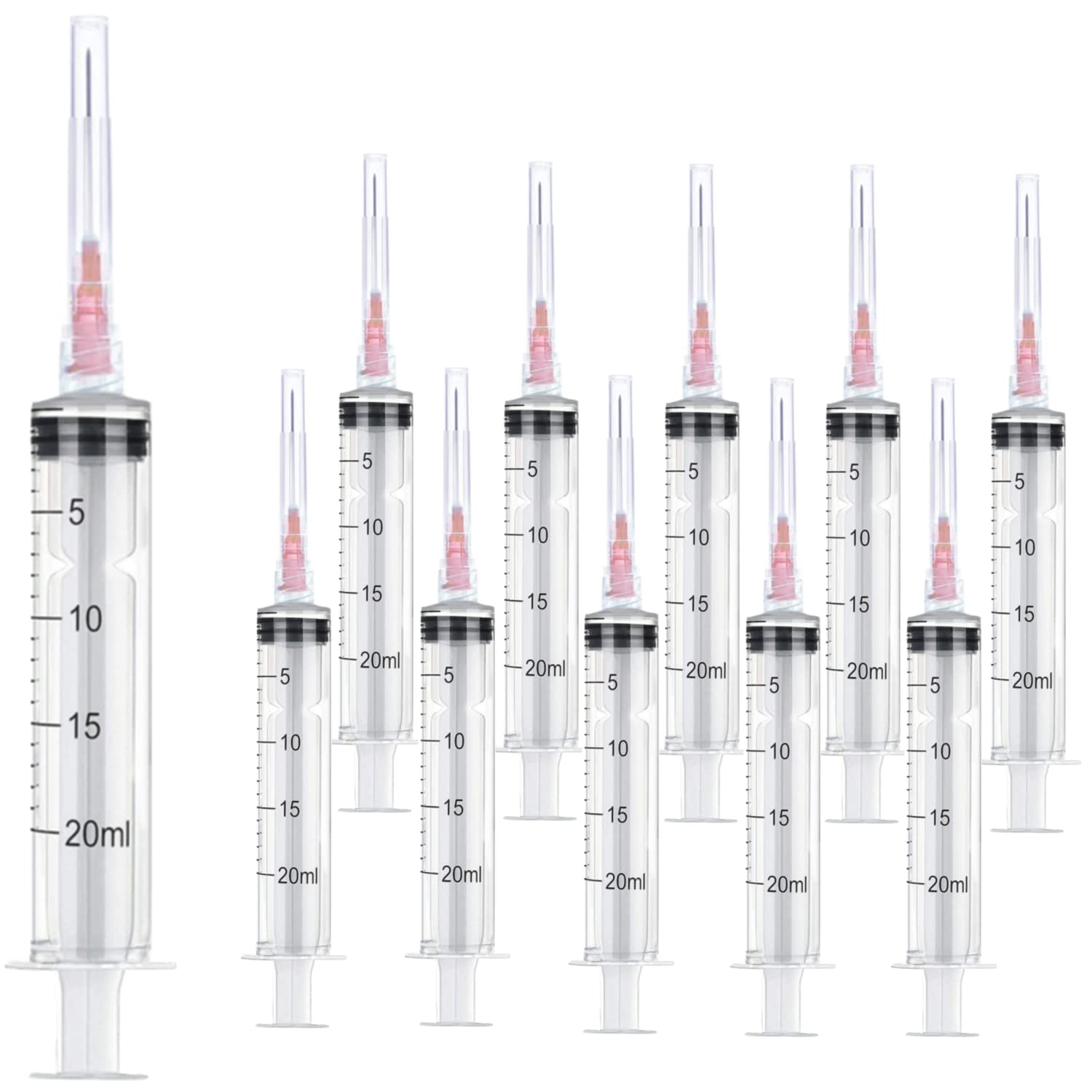 100 Pack 3ml 23Ga Lab Syringe Tools with Measurement, Individually Packed — Amazon image 7