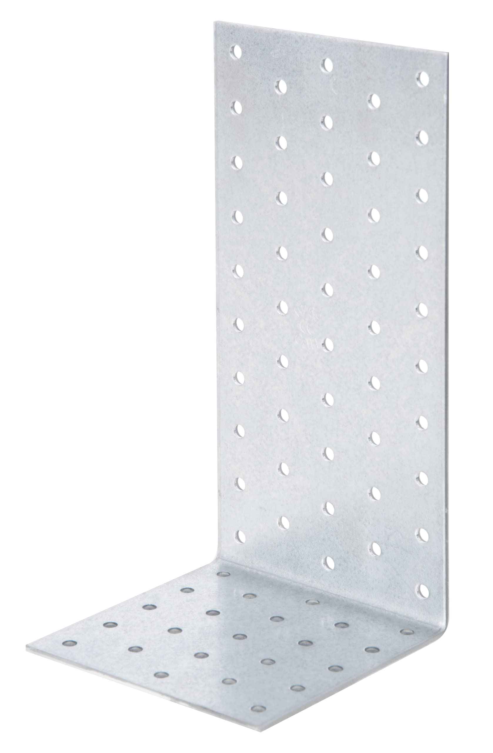 Alberts 353070 Mounting Bracket | Sendzimir Galvanized | 100 x 200 x 100 mm | Wood Connector, Grey