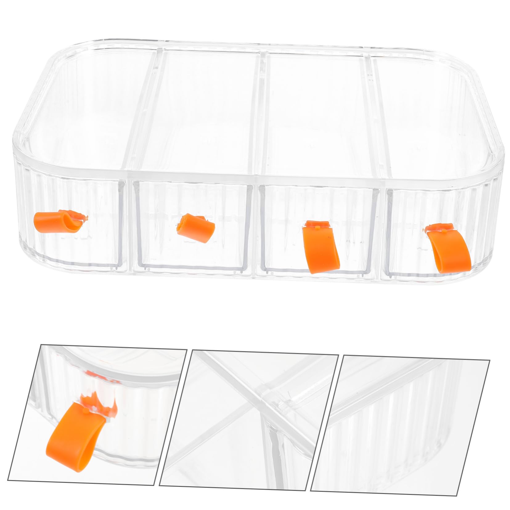boîte de Rangement pour Lunettes étagère Coupe de Stockage de Lunettes Porte-Lunettes organisateurs étui à Lunettes tiroirs de Rangement en Acrylique Transparent