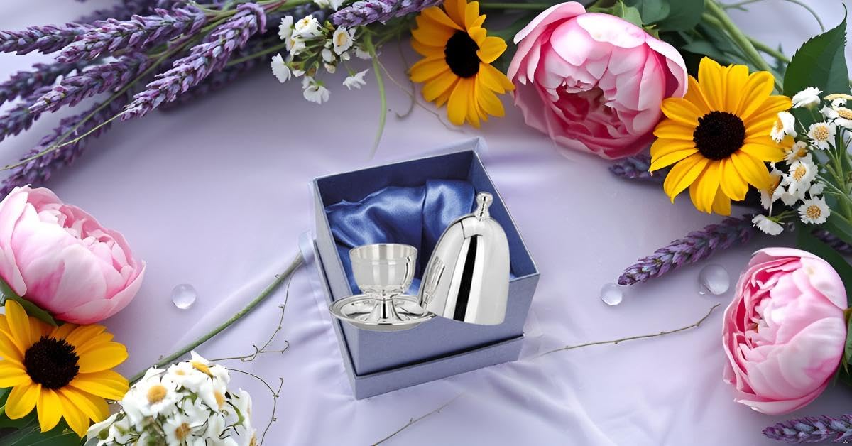 Huevera clásica con tapa lisa de plata de primera calidad, chapada en plata, acabado de alta calidad, listo para regalar con elegante caja de regalo