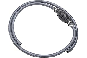 Attwood Outboard Motor Fuel Line with Bulb for Reliable Marine Fuel Delivery