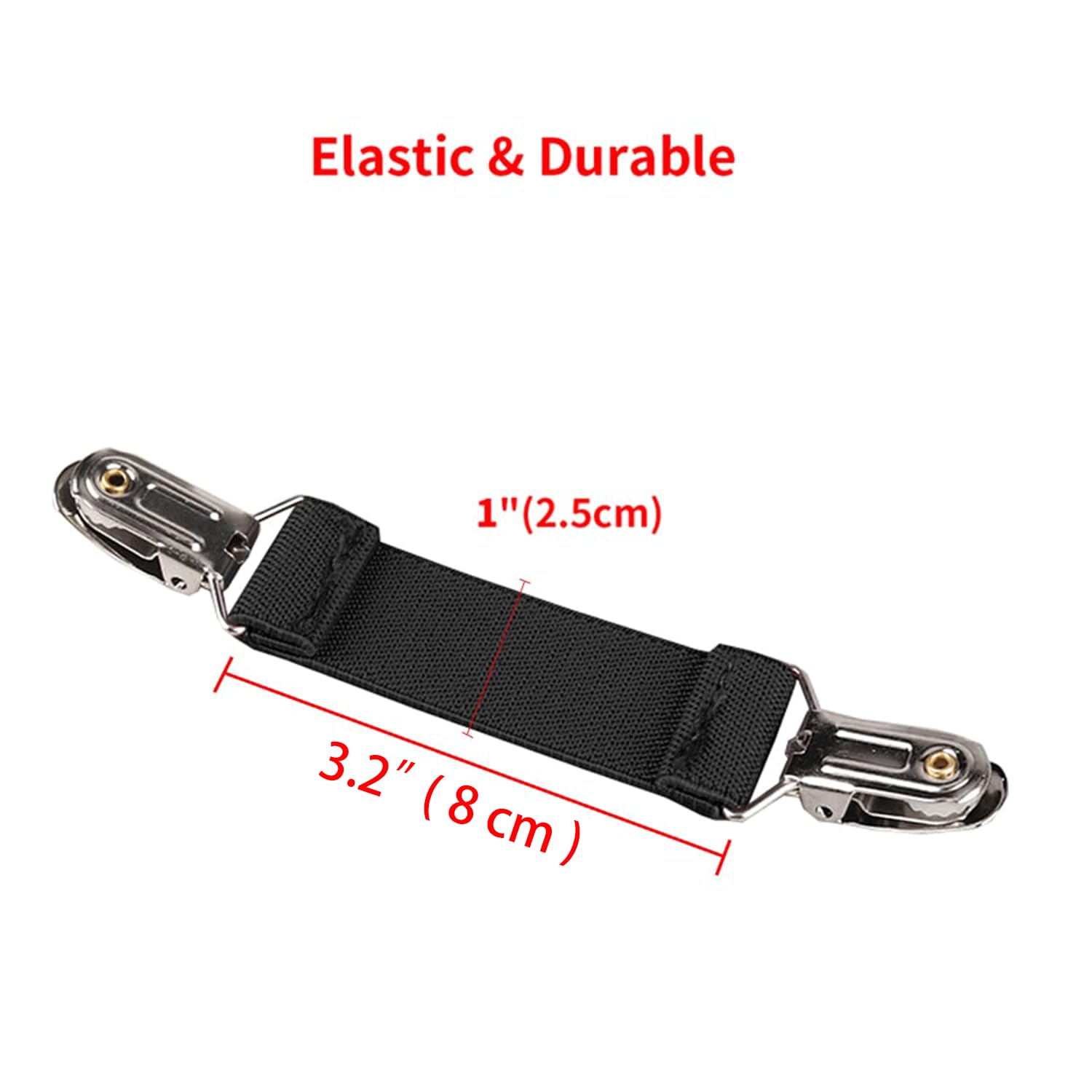 8 Clip Elastiche Per Guanti - Anti Perdita Per Bambini E Adulti