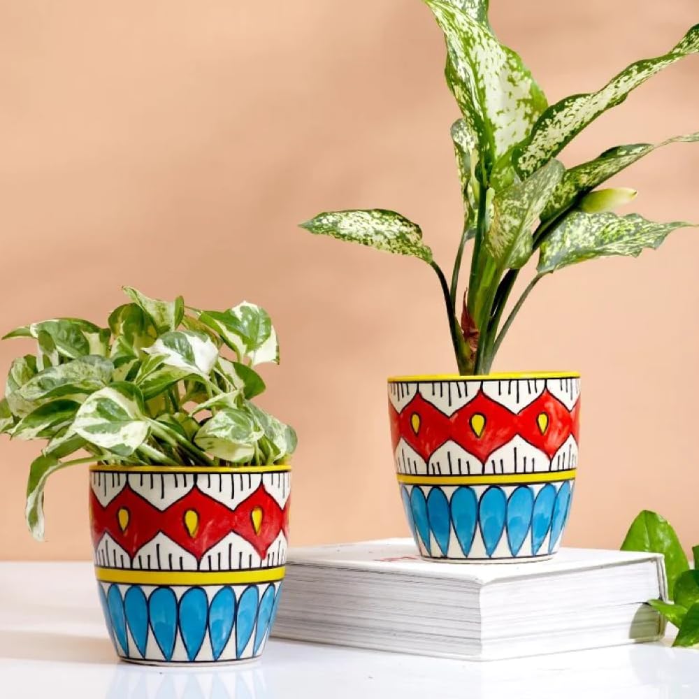 See full amazon price history chart for Lazy Gardener Ceramic 4 Inch Plant Pots for Indoor & Outdoor Plants | Set of 2 - Ceramic Pots (Without Plant) | Ceramic Plant Pot for Home Gardening (Weave) Lazy Gardener Ceramic 4 Inch Plant Pots for Indoor & Outdoor Plants | Set of 2 - Ceramic Pots (Without Plant) | Ceramic Plant Pot for Home Gardening (Weave) (B0BR56HZM9) Amazon Price History, Amazon Price Tracker