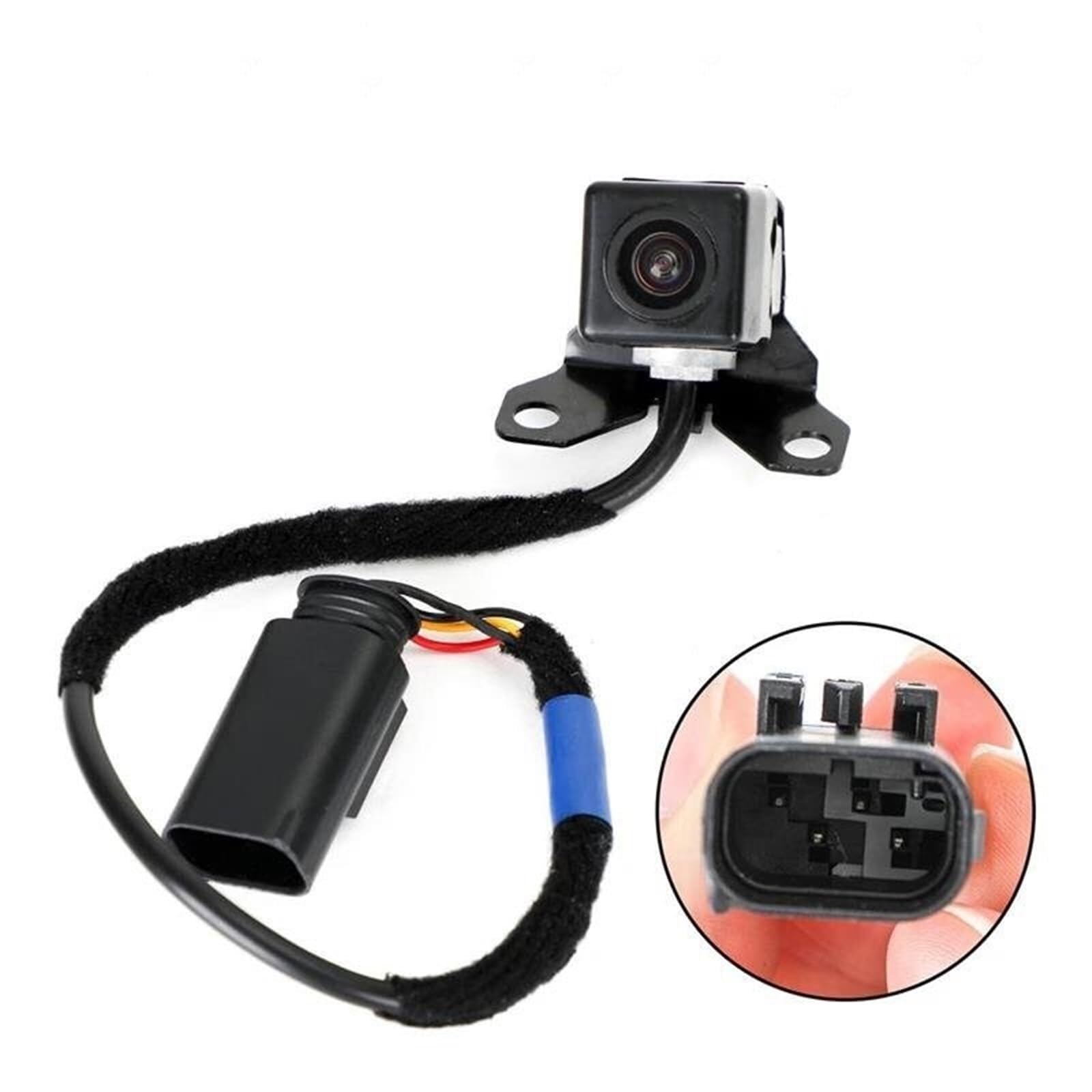 Caméra de Sécurité Voiture HD 1080P pour KIA Sportage SL 2010-2014 95750-3W100 95750-3W000, Caméra de Recul Étanche IP68 avec Vision Nocturne et Grand Angle, Schwarz