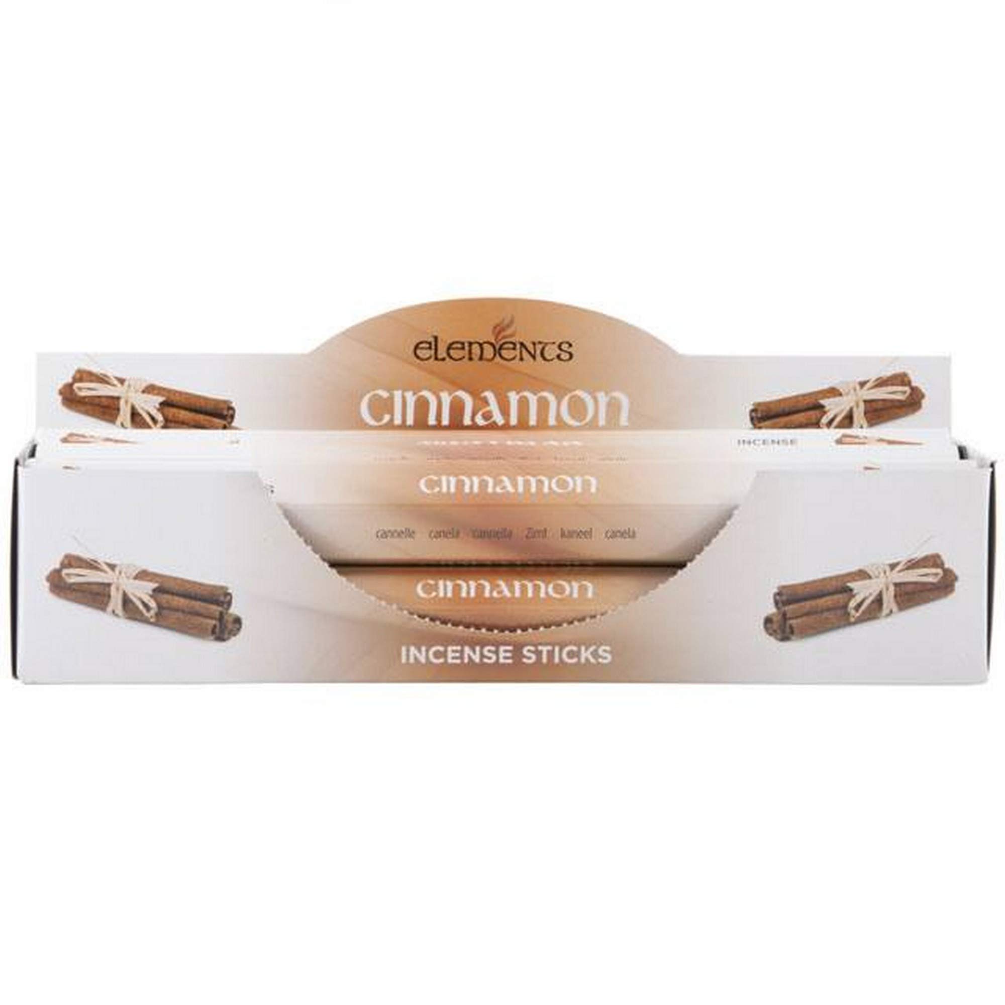 Something Different Multicolour Elements Cinnamon Incense Sticks (Pack Of 6) (One Size) (Multicolour)
