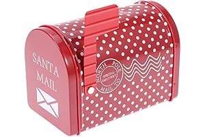 Santa's Secret Mailbox: A Tinplate Treat for Christmas Festivities