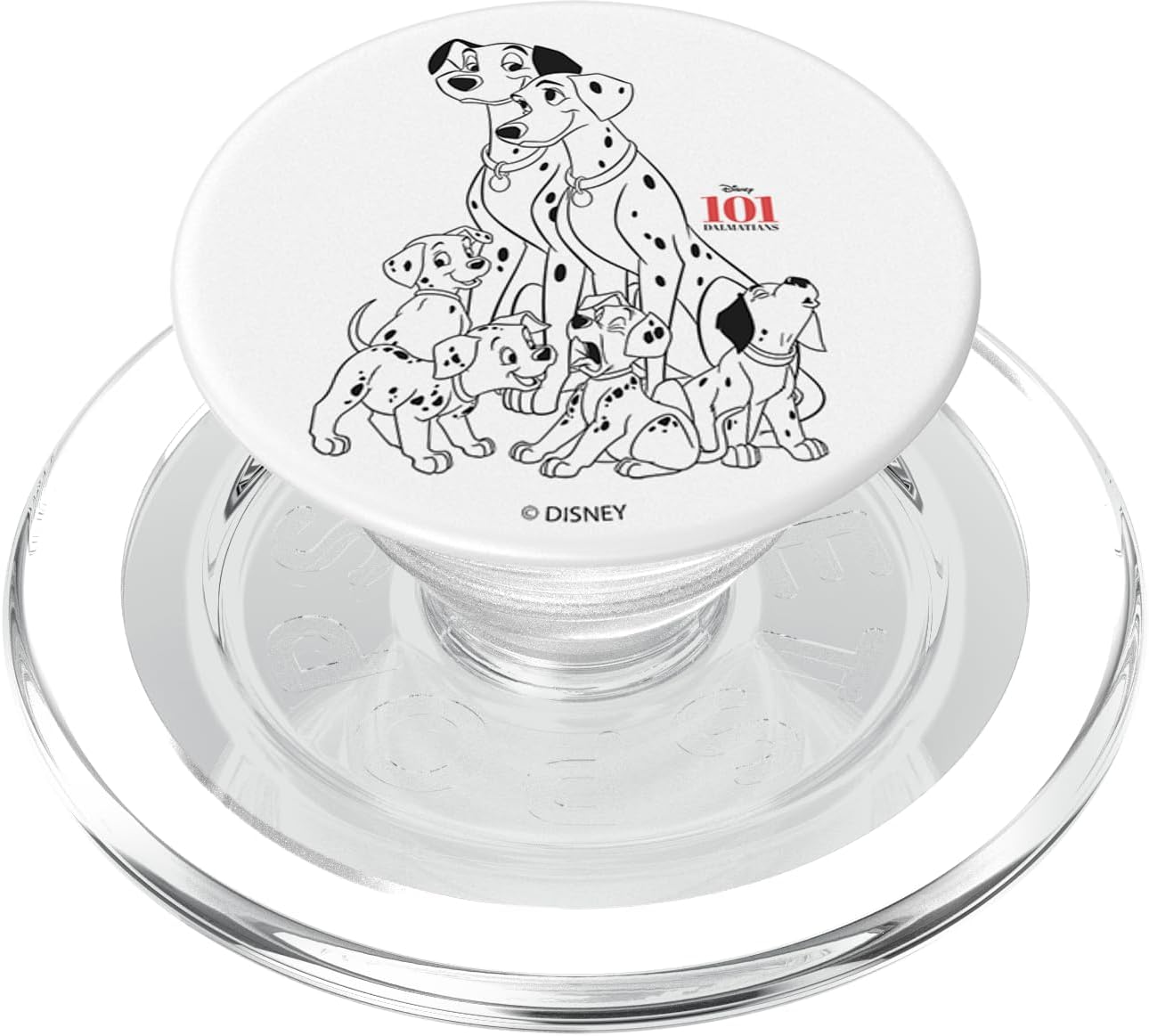 Disney 101 Dalmatians Dog Pile Portrait PopSockets PopGrip for MagSafe