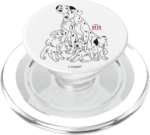 Miniatura 7 de Disney PopSockets de 101 dálmatas con pila de perro intercambiable PopGrip