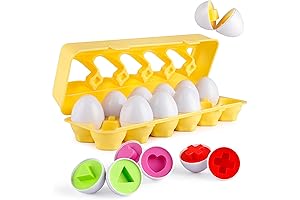 Coogam Matching Eggs: Educational Easter Entertainment for Toddlers