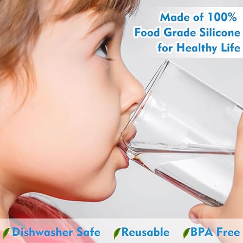 Miniatura 3 de YEPfomi - Tapa reutilizable para jarra de agua de 5 galones, tapa de cubo de repuesto de silicona de grado alimenticio para botellas de 2345