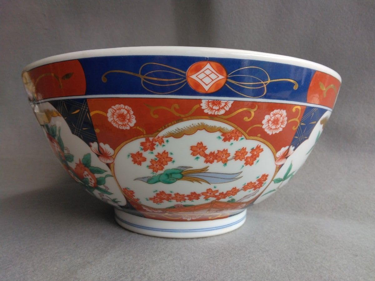 有田焼 公式 大鉢 庫山窯 金彩 桜 ザクロ 鳳凰 値下応談 有田焼 大