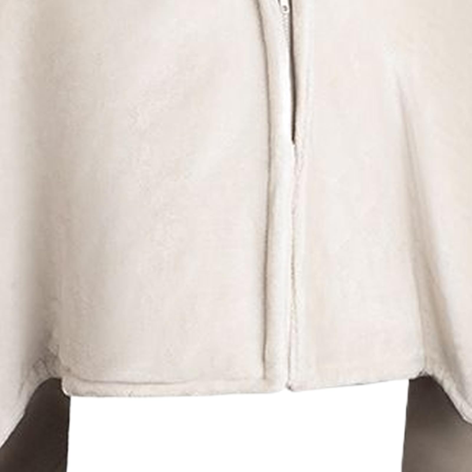 Coperta Da Lancio Riscaldante Indossabile Elettrico Ricaricabile USB | Coperta Riscaldante Senza Fili per Casa Equitazione Ciclismo Viaggio Campeggio Inverno Freddo Picnic All'aperto