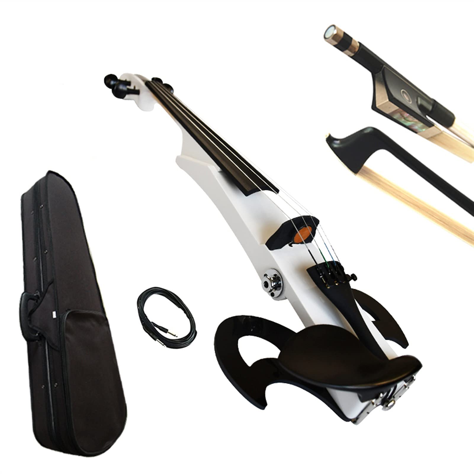 Almohadilla Para Reposapiés De Arce Flameado 4/4, Pastilla De Violín, Violín Electrónico Piezoeléctrico Violín principiantes