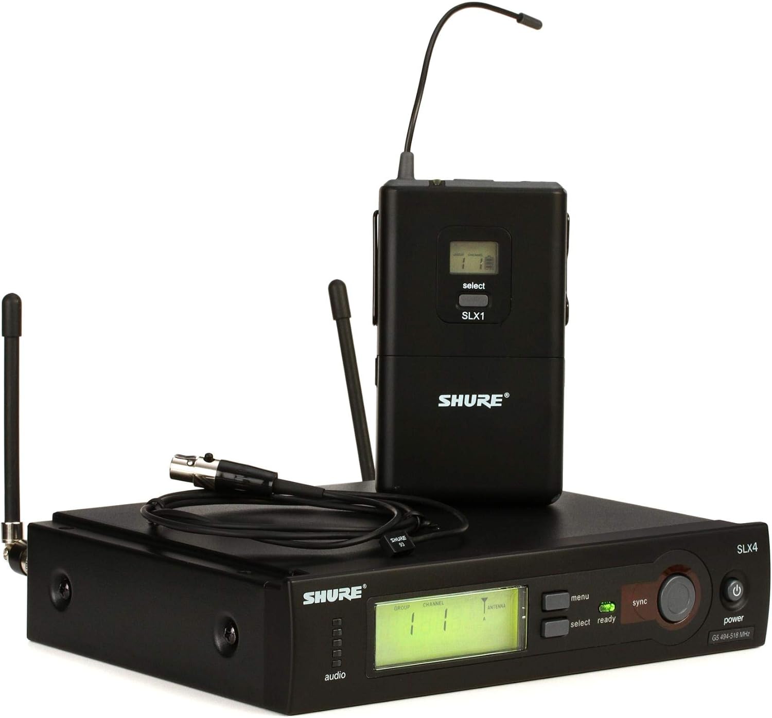 Shure SLX14/93 Lavalier Wireless System, G5 Musical