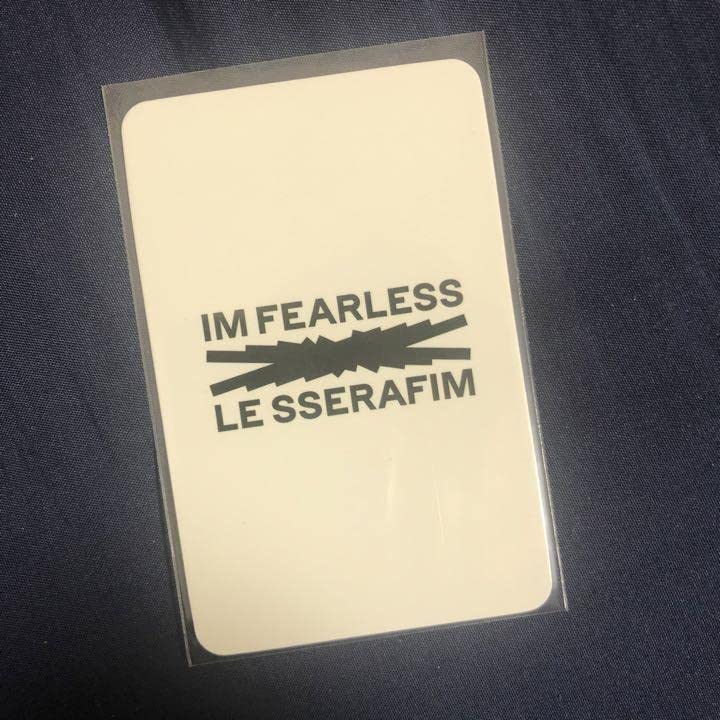 LE SSERAFIM FEARLESS チェウォン  shopee 新品 LE SSERAFIM チェウォン fearless shopee トレカ - メルカリ