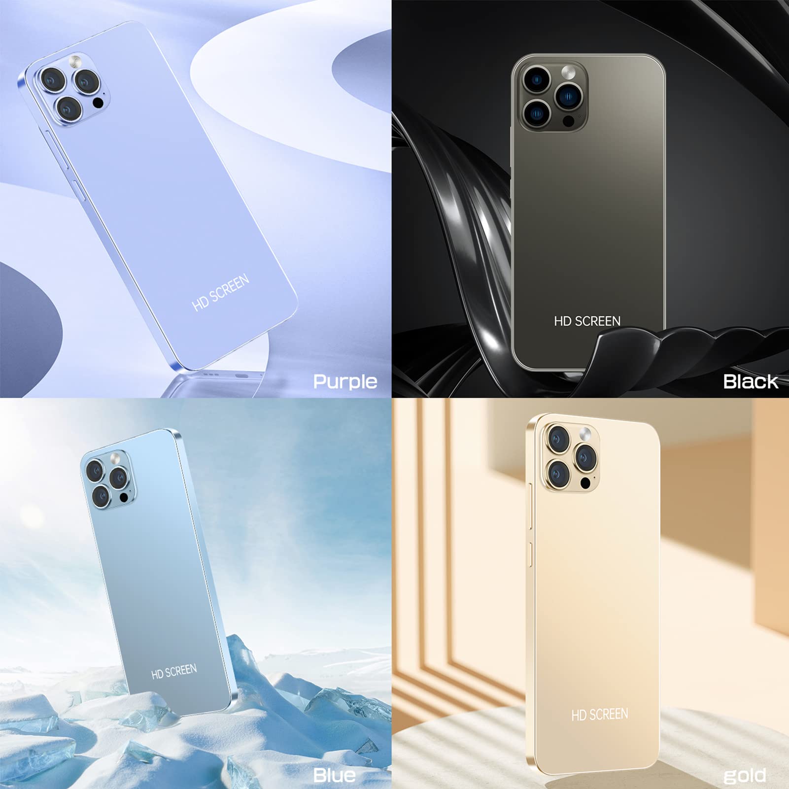 携帯電話本体 riah Amazon | スマートフォン、携帯電話 6.6 インチ HD 画面 AU 100